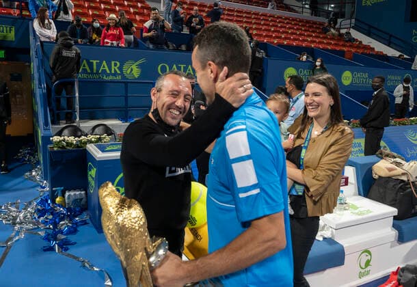 2022 ATP, Tennis Herren Exxon Mobil Qatar Open Roberto Bautista Agut (ESP)
