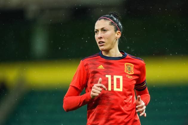 Norwich, England, February 20th 2022: Jennifer Hermoso (10 Spain) looks on during the Arnold Clark Cup football match between England and Spain at Carrow Road in Norwich, England. Daniela Porcelli SPP England v Spain - Arnold Clark Cup - Carrow Road 
