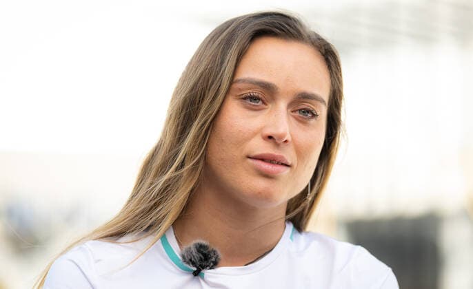February 20, 2022, DOHA, QATAR: Paula Badosa of Spain during Media Day at the 2022 Qatar TotalEnergies Open 2022 WTA, Tennis Damen 1000 tennis tournament DOHA QATAR - ZUMAa181 20220220_zaa_a181_123 Copyright: xRobxPrangex