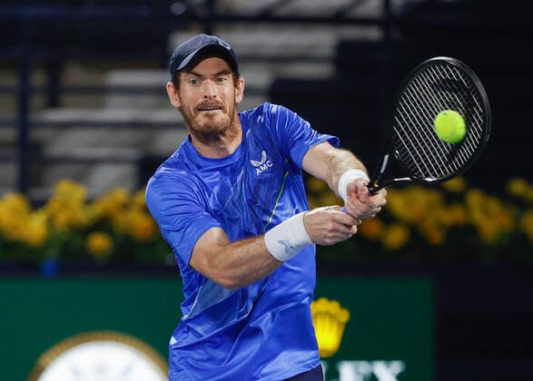 Andy Murray Tennis - Dubai Duty Free Tennis Championships - ATP, Tennis Herren - Dubai Duty Free Tennis Stadium - Dubai - - United Arab Emirates - 21 February 2022. Copyright: xJuergenxHasenkopfx
