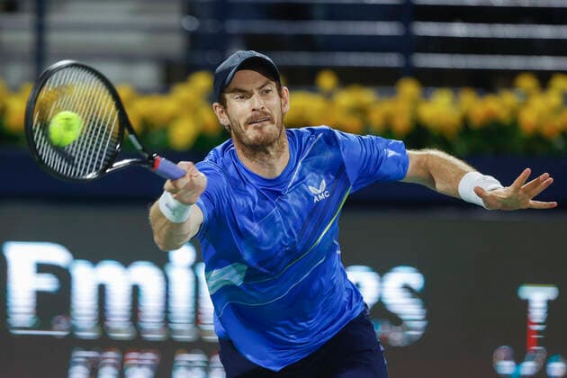 Andy Murray Tennis - Dubai Duty Free Tennis Championships - ATP, Tennis Herren - Dubai Duty Free Tennis Stadium - Dubai - - United Arab Emirates - 21 February 2022. Copyright: xJuergenxHasenkopfx