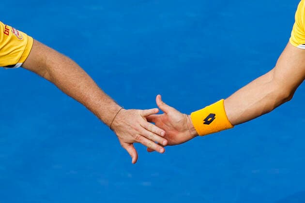 Sport Bilder des Tages Kevin Krawietz Andreas Mies, Herren Doppel Tennis - Dubai Duty Free Tennis Championships - ATP, Tennis Herren - Dubai Duty Free Tennis Stadium - Dubai - - United Arab Emirates - 22 February 2022. Copyright: xJuergenxHasenkopfx