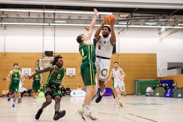 2. Basketball Bundesliga ProB Basketball ART Giants Düsseldorf gegen SC Rist Wedel, 22.02.2022 ; 2. Basketball Bundesliga ProB Basketball ART Giants Düsseldorf gegen SC Rist Wedel am 22.02.2022, Duesseldorf. Copyright: xBEAUTIFULxSPORTS KennyxBeelex