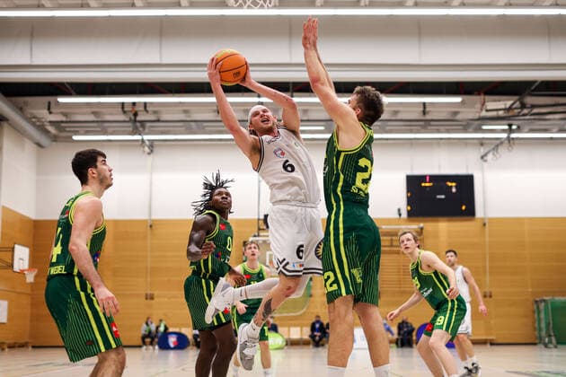 2. Basketball Bundesliga ProB Basketball ART Giants Düsseldorf gegen SC Rist Wedel, 22.02.2022 ; 2. Basketball Bundesliga ProB Basketball ART Giants Düsseldorf gegen SC Rist Wedel am 22.02.2022, Duesseldorf. Copyright: xBEAUTIFULxSPORTS KennyxBeelex