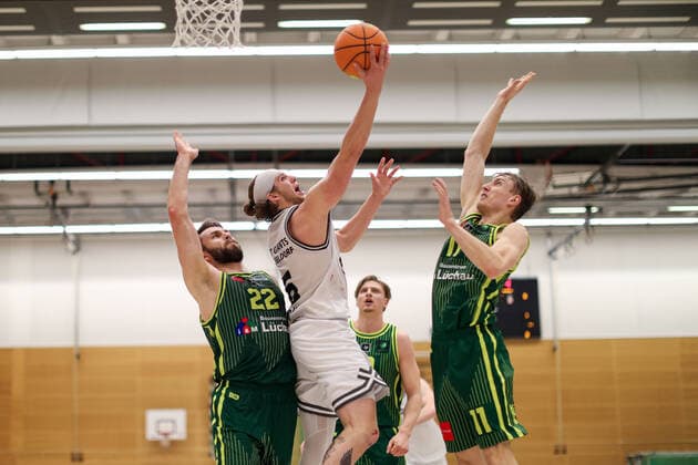 2. Basketball Bundesliga ProB Basketball ART Giants Düsseldorf gegen SC Rist Wedel, 22.02.2022 ; 2. Basketball Bundesliga ProB Basketball ART Giants Düsseldorf gegen SC Rist Wedel am 22.02.2022, Duesseldorf. Copyright: xBEAUTIFULxSPORTS KennyxBeelex
