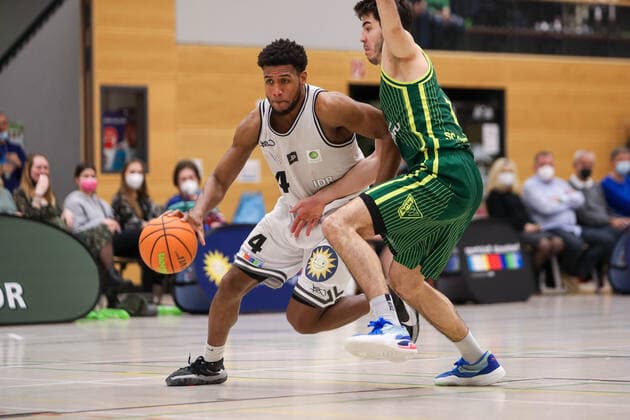 2. Basketball Bundesliga ProB Basketball ART Giants Düsseldorf gegen SC Rist Wedel, 22.02.2022 ; 2. Basketball Bundesliga ProB Basketball ART Giants Düsseldorf gegen SC Rist Wedel am 22.02.2022, Duesseldorf. Copyright: xBEAUTIFULxSPORTS KennyxBeelex