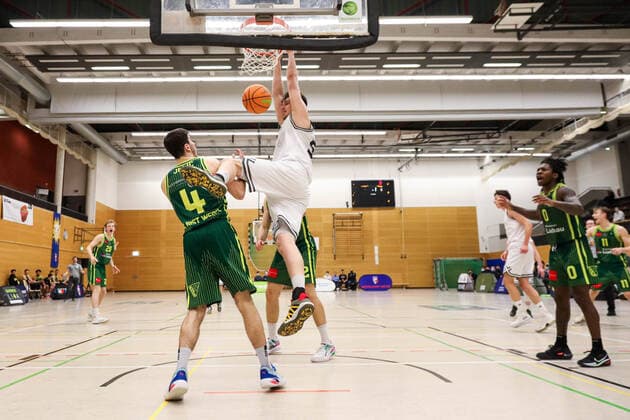 2. Basketball Bundesliga ProB Basketball ART Giants Düsseldorf gegen SC Rist Wedel, 22.02.2022 ; 2. Basketball Bundesliga ProB Basketball ART Giants Düsseldorf gegen SC Rist Wedel am 22.02.2022, Duesseldorf. Copyright: xBEAUTIFULxSPORTS KennyxBeelex