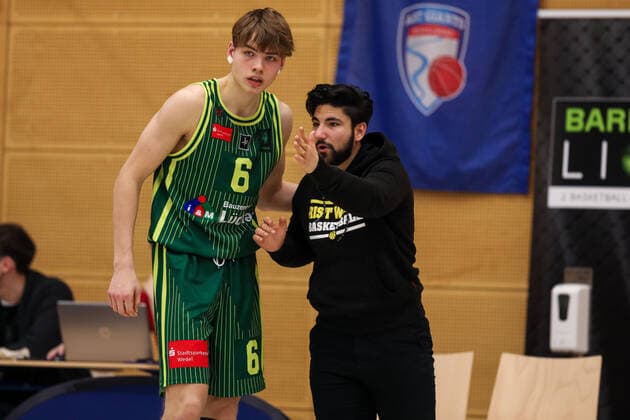 2. Basketball Bundesliga ProB Basketball ART Giants Düsseldorf gegen SC Rist Wedel, 22.02.2022 ; 2. Basketball Bundesliga ProB Basketball ART Giants Düsseldorf gegen SC Rist Wedel am 22.02.2022, Duesseldorf. Copyright: xBEAUTIFULxSPORTS KennyxBeelex
