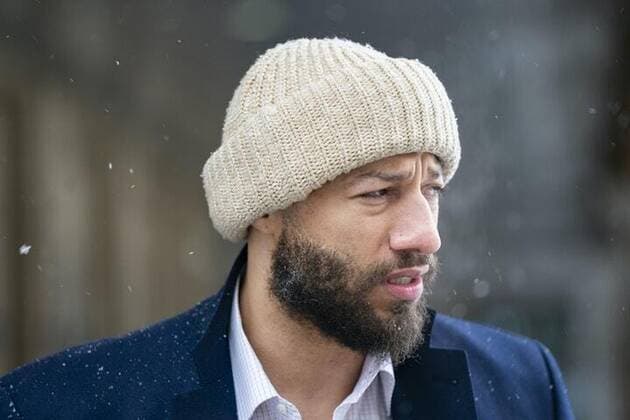 February 22, 2022: Former NBA, Basketball Herren, USA player Royce White announced his candidacy Tuesday for the 5th Congressional District in Minnesota outside the Federal Reserve Bank of Minneapolis. - ZUMAm67_ 0151791659st Copyright: xTNSx