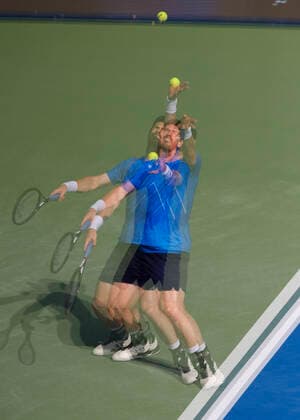 Andy Murray Tennis - Dubai Duty Free Tennis Championships - ATP, Tennis Herren - Dubai Duty Free Tennis Stadium - Dubai - - United Arab Emirates - 23 February 2022. Copyright: xJuergenxHasenkopfx