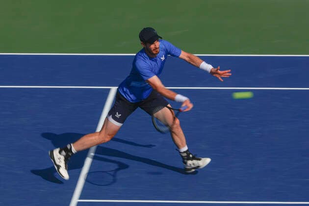 Andy Murray Tennis - Dubai Duty Free Tennis Championships - ATP, Tennis Herren - Dubai Duty Free Tennis Stadium - Dubai - - United Arab Emirates - 23 February 2022. Copyright: xJuergenxHasenkopfx
