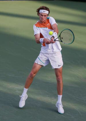 Andrey Rublev Tennis - Dubai Duty Free Tennis Championships - ATP, Tennis Herren - Dubai Duty Free Tennis Stadium - Dubai - - United Arab Emirates - 23 February 2022. Copyright: xJuergenxHasenkopfx