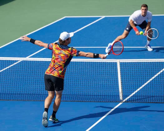 Wesley Koolhof Neal Skupski, Herren Doppel Tennis - Dubai Duty Free Tennis Championships - ATP, Tennis Herren - Dubai Duty Free Tennis Stadium - Dubai - - United Arab Emirates - 23 February 2022. Copyright: xJuergenxHasenkopfx