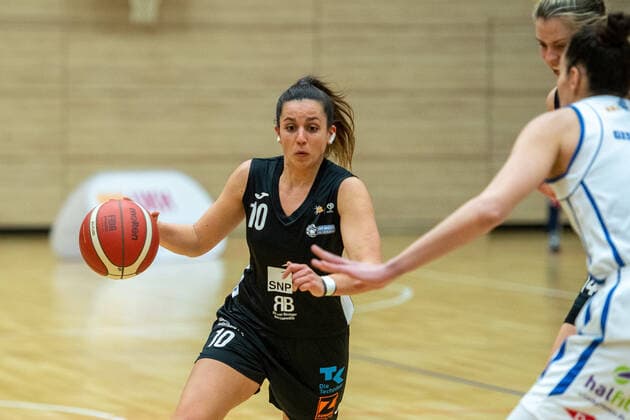 Halle, Deutschland 23. Februar 2022: 1.BBL - Damen - 2021 2022 - Gisa Lions SV Halle vs. SNP BasCats USC Heidelberg Macarena Rosset (Heidelberg) SWH.arena Sachsen Anhalt Copyright: xFotostandx xxBallaschx