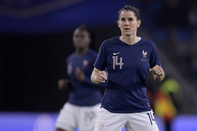 LE HAVRE - Charlotte Bilbault of France women during the international women s friendly match between France and the Netherlands at Stade Oceane on February 22, 2020 in Le Havre, France. ANP Tournoi de France 2022 2021 2022 xVIxANPxSportx xxANPxIVx