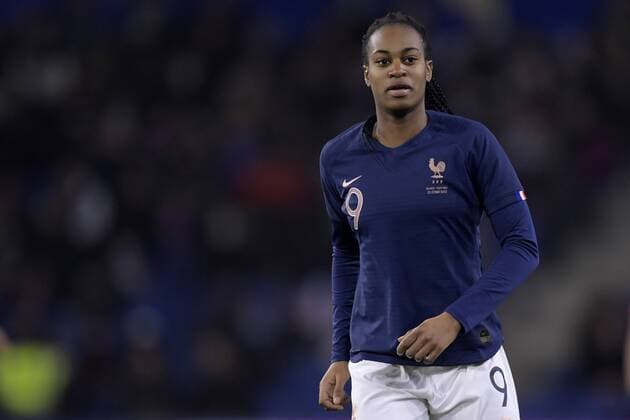 LE HAVRE - Marie Antoinette Katoto of France women during the international women s friendly match between France and the Netherlands at Stade Oceane on February 22, 2020 in Le Havre, France. ANP Tournoi de France 2022 2021 2022 xVIxANPxSportx xxANPxIVx