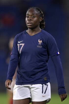 LE HAVRE - Sandy Baltimore of France women during the international women s friendly match between France and the Netherlands at Stade Oceane on February 22, 2020 in Le Havre, France. ANP Tournoi de France 2022 2021 2022 xVIxANPxSportx xxANPxIVx