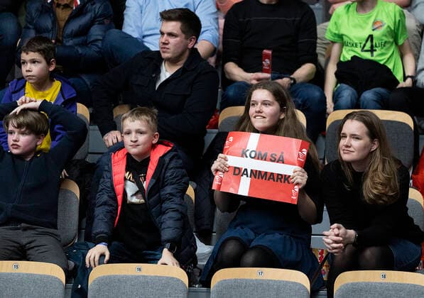 Danmark moeder Norge i en EM-kvalifikationskamp i basketball, spillet i Naestved, torsdag den 24. februar 2022.. , Naestved Denmark