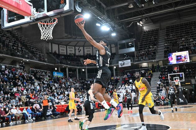 Marcos Knight( asvel) BASKETBALL : LDLC ASVEL vs Alba Berlin - Euroligue - 24 02 2022 FredericChambert Panoramic 