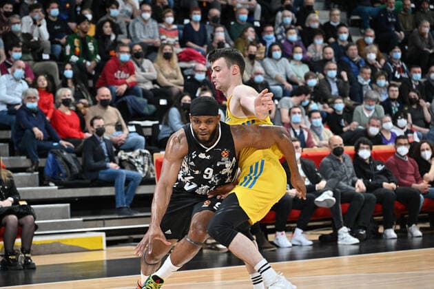 Marcos Knight( asvel) BASKETBALL : LDLC ASVEL vs Alba Berlin - Euroligue - 24 02 2022 FredericChambert Panoramic 