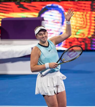 2022 Qatar TotalEnergies Open Jelena Ostapenko (LAT)