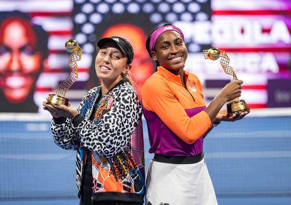 2022 Qatar TotalEnergies Open Cori Gauff (USA) Jessica Pegula (USA)