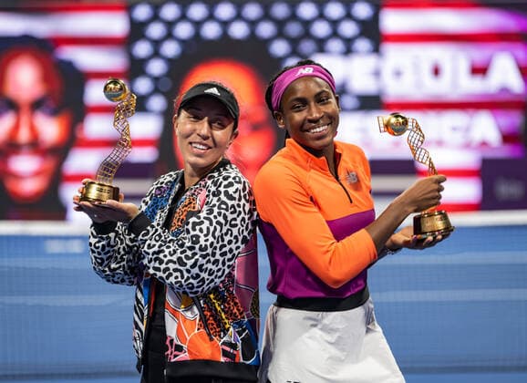 2022 Qatar TotalEnergies Open Cori Gauff (USA) Jessica Pegula (USA)