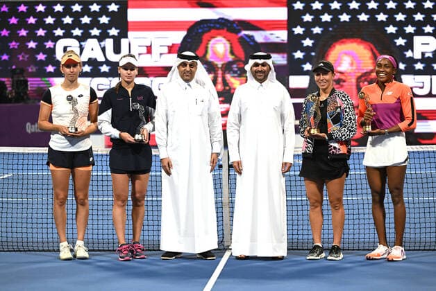 2022 Qatar TotalEnergies Open Cori Gauff (USA) Jessica Pegula (USA)