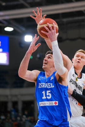 Jake Cohen (Israel, 15) GER, Deutschland vs. Israel, Basketball, World Cup Qualifers, 28.02.2022, GER, Deutschland vs. Israel, Basketball, World Cup Qualifiers, 28.02.2022 Heidelberg Copyright: xEibner-Pressefotox EP_EER