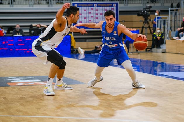 GER, Deutschland vs. Israel, Basketball, World Cup Qualifers, 28.02.2022, GER, Deutschland vs. Israel, Basketball, World Cup Qualifiers, 28.02.2022 Heidelberg Copyright: xEibner-Pressefotox EP_EER