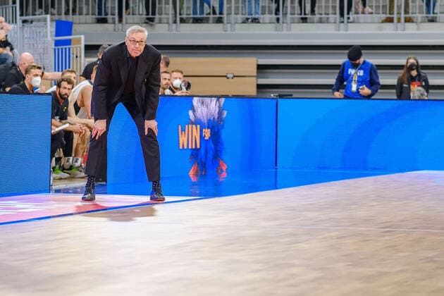 GER, Deutschland vs. Israel, Basketball, World Cup Qualifers, 28.02.2022, GER, Deutschland vs. Israel, Basketball, World Cup Qualifiers, 28.02.2022 Heidelberg Copyright: xEibner-Pressefotox EP_EER
