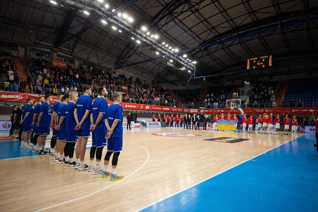 28.02.2022, Lublin. Basketball World Cup European Qualifiers. Poland VS Estonia 70:68. Photo Tairo Lutter, Postimees Lublin Lublin Poland 1TL28FEB22A13  Copyright: xTairoxLutterx Basketballers