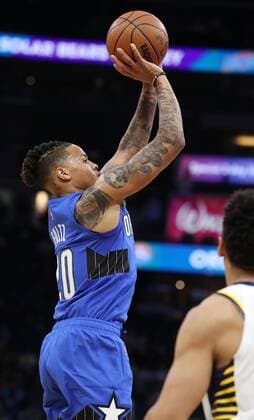 March 2, 2022, Orlando, Florida, USA: Orlando Magic guard Markelle Fultz shoots against the Indiana Pacers at the Amway Center on Wednesday, March 2, 2022, in Orlando, Florida. Orlando USA - ZUMAm67_ 0152558630st Copyright: xStephenxM.xDowellx