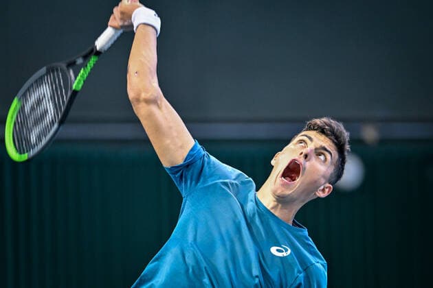 TENNIS - ITF Davis Cup 2022 SEOUL,SOUTH KOREA,03.MAR.22 - TENNIS - ITF Davis Cup 2022, South Korea vs Austria, preview. Image shows Alexander Erler (AUT).  GEPAxpictures xChristianxMoser