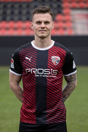 Florian Pick (26 FCI); FC Ingolstadt 04; 2.BL, Porträttermin 2021 2022 2. Bundesliga - FC Ingolstadt 04 Saison 2021 2022