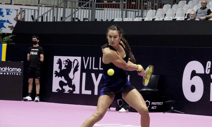 Vitalia DIATCHENKO (RUS) - Open 6eme sens MÃ tropole de Lyon, Lyon 03 03 2022 - Photo Sandrine Thesillat Panoramic TENNIS : Open 6eme Sens Lyon Metropole - 03 03 2022 SandrineThesillat Panoramic 