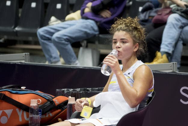 Jasmine PAOLINI (ITA) - Open 6eme sens MÃ tropole de Lyon, Lyon 04 03 2022 - Photo Sandrine Thesillat Panoramic TENNIS : Open 6eme Sens Lyon Metropole - 04 03 2022 SandrineThesillat Panoramic 