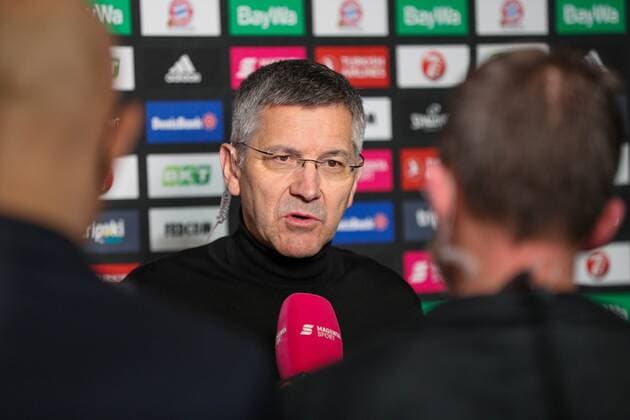 Praesident Herbert Hainer (FC Bayern Muenchen), FC Bayern Basketball vs. Olympiakos Piraeus, Euroleague, 04.03.2022 Muenchen Bayern Deutschland