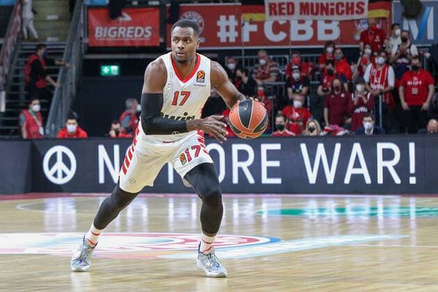Livio Jean-Charles 17 (Olympiakos Piraeus), FC Bayern Basketball vs. Olympiakos Piraeus, Euroleague, 04.03.2022 Muenchen Bayern Deutschland