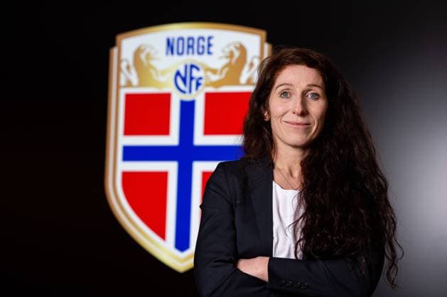 220305 Lise Klaveness poses for a portrait ahead of becoming the new president of the Norwegian Football Association (NFF) on March 5, 2022 in Oslo. Photo: Vegard Grott BILDBYRAN kod VG VG0247 bbeng fotball fotboll football norge norway portrett porträtt portraits *** 220305 Lise Klaveness poses for a portrait ahead of becoming the new president of the Norwegian Football Association NFF on March 5, 2022 in Oslo Photo Vegard Grott BILDBYRAN kod VG VG0247 bbeng fotball fotboll football norge norway portrett porträtt portraits,  Copyright: VEGARDxGRoTT BB220305VG001