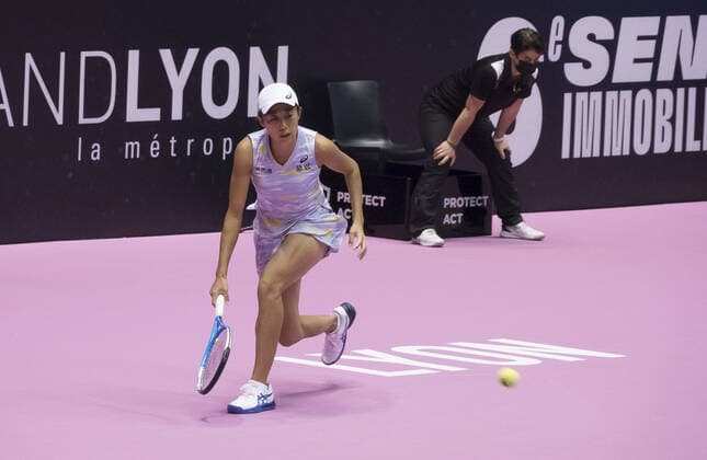 Shuai ZHANG (CHN) TENNIS : Open 6eme sens Metropole de Lyon - 05 03 2022 SandrineThesillat Panoramic 