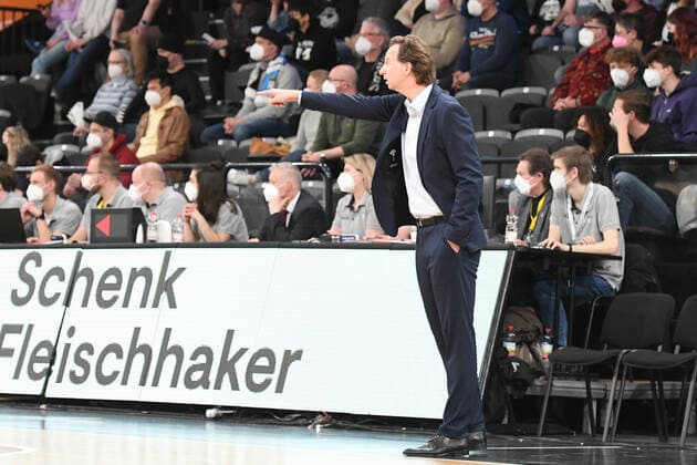 Basketball I Herren I Saison 2021-2022 I BBL I 23. Spieltag I Hamburg Towers - EWE Baskets Oldenburg I 05.03.2022 Ingo Freyer (EWE Baskets Oldenburg) Hamburg edel-optics.de Arena Hamburg Deutschland Copyright: xLobeca AndreasxHannigx