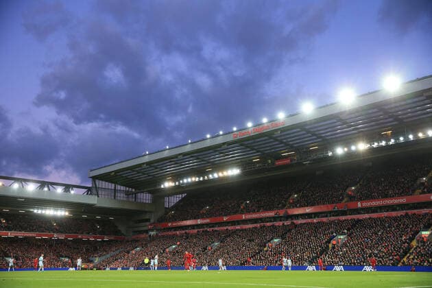 Premier League - Liverpool v West Ham United 5th March 2022 - Premier League - Liverpool v West Ham United - a general view of the Kenny Dalglish stand at Anfield - Photo: Simon Stacpoole Offside. Liverpool UK Copyright: xSimonxStacpoolexOffside