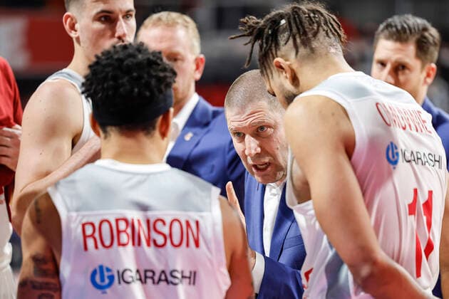 Headcoach Oren Amiel (Brose Bamberg) FC Bayern München - Brose Bamberg - easyCredit-BBL - - Basketball Saison 2021 22 Spieltag 23, - 06.03.2022 Audi Dome Copyright: DanielxLöb
