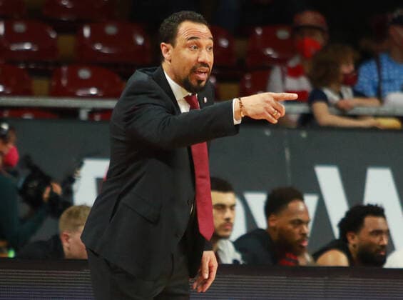 Trainer Demond Greene (FCBB) Basketball BBL FC Bayern Muenchen - Brose Bamberg Audi Dome 06.03.2022 FOTO: Mladen Lackovic LakoPress