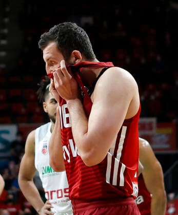 06.03.2022, BBL, FC Bayern Muenchen vs Brose Bamberg, Audi Dome Muenchen, Basketball, im Bild: Paul Zipser (FCB Basketball)