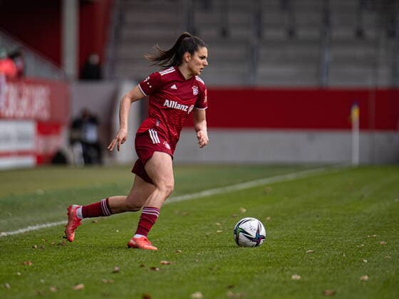 March 6, 2022, Munich, Germany: Jovana Damnjanovic (9 FC Bayern Munchen) during the Flyeralarm Frauen Bundesliga match between FC Bayern Munich and 1. FC Cologne at FC Bayern Campus, Munich. Munich Germany - ZUMAich 20220306_mda_m216_594 Copyright: xMichaelaxMerkx