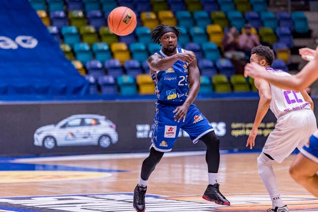 easyCredit BBL, Fraport Skyliners vs. BG Göttingen, Frankfurt, Fraport Arena, 9.3.2022 Will Cherry (Fraport Skyliners 29), Fraport Skyliners vs. BG Göttingen, Frankfurt, Fraport Arena, 9.3.2022 Copyright: xBEAUTIFULxSPORTS Gawlikx