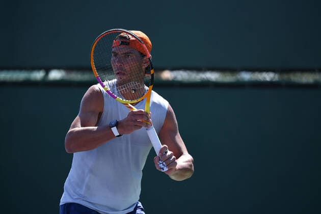 Rafael Nadal TENNIS : BNP Paribas Open 2022 - 09 03 2023 AntoineCouvercelle Panoramic 