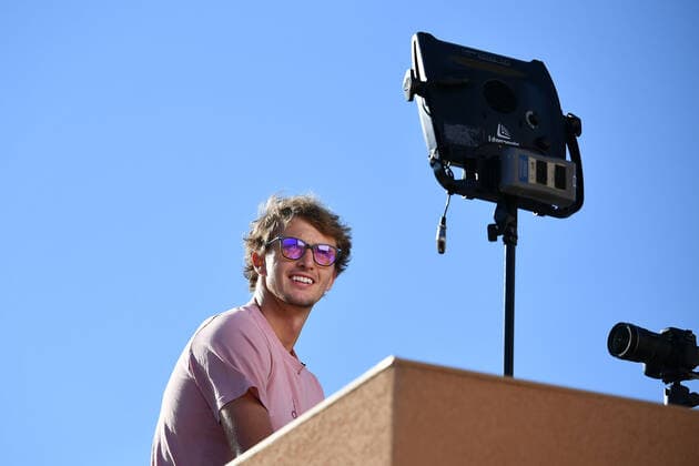 Alexander Zverev TENNIS : BNP Paribas Open 2022 - 10 03 2023 AntoineCouvercelle Panoramic 